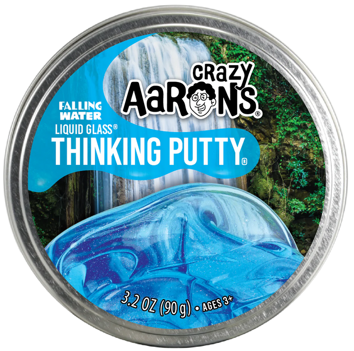 Falling Water Liquid Glass Thinking Putty