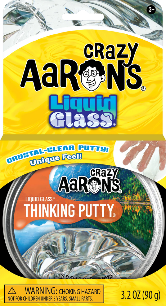 Crazy Aarons Crystal Clear Thinking Putty - Liquid Glass