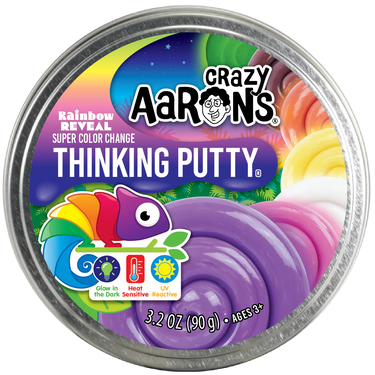 Crazy Aaron's Rainbow Reveal Thinking Putty