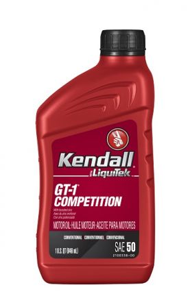 Kendall GT-1 50W High Performance Oil 1 Qt