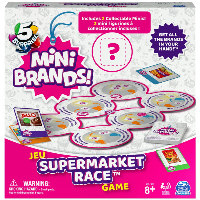 5 Surprise Mini Brand Jeu Supermarket Race Game