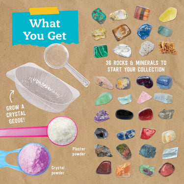 Klutz Maker Lab: Rocks, Gems & Geodes