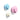 LEGO Pink, Light Blue and White Wall Hanger Set