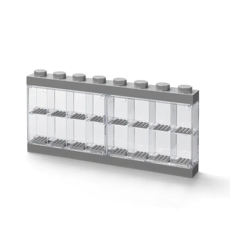 Load image into Gallery viewer, Lego Minifigure Display Case Grey
