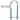 Hampton 1/4 in. X 1-1/8 in. W X 3-1/2 in. L Coarse Zinc-Plated Steel U-Bolt