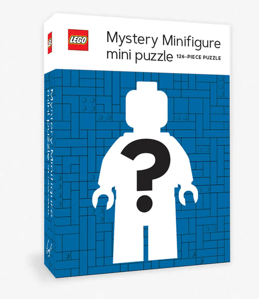 Lego Minifigures Mystery Minifigure Mini-Puzzle Blue Edition