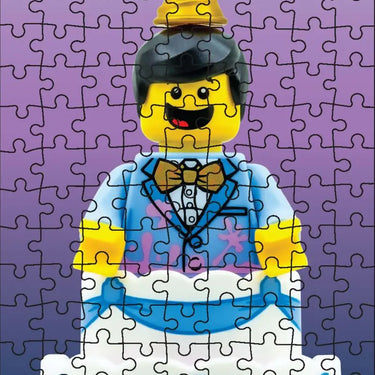 LEGO® Minifigures Mystery Minifigure Mini-Puzzle Blue Edition