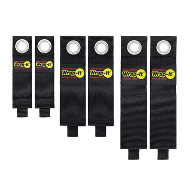 Wrap-It Heavy-Duty Assorted Storage Straps 50 lb 6 pk