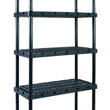 Gracious Living Knect-A-Shelf 72 in. H X 36 in. W X 18 in. D Plastic Shelving Unit