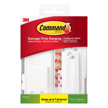 3M Command White Assorted Picture Hanging Set 4 lb 16 pk