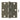 Ace 3-1/2 in. L Satin Nickel Residential Door Hinge 3 pk