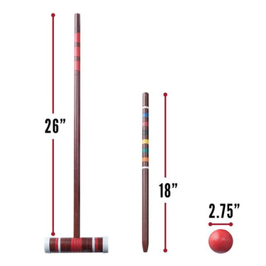 Franklin Sports Family Croquet Set
