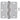 Ace 3-1/2 in. L Chrome Residential Door Hinge 3 pk