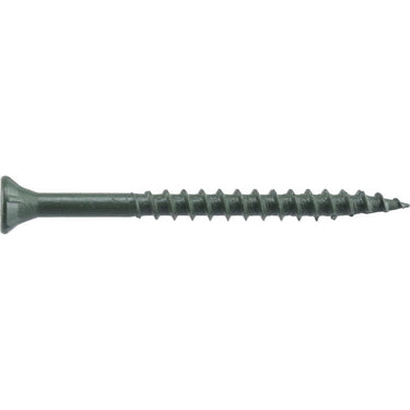 HILLMAN Deck Plus No. 8 Ga. X 1-5/8 in. L Green Star Flat Head Exterior Deck Screws 6 lb 735