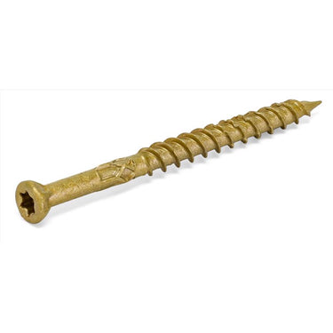 HILLMAN Power Pro No. 8 X 2-1/2 in. L Star Coarse Trim Screws 50 pk