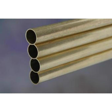K&S 3/16 in. D X 12 in. L Round Brass Tube 1 pk