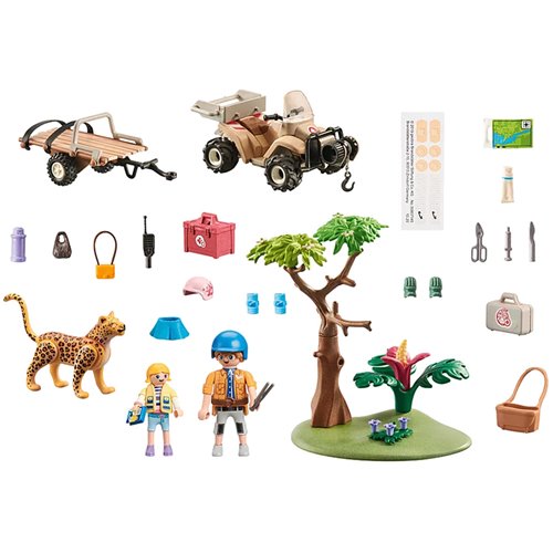 Playmobil Discover the Planet Animal Rescue Quad