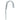 Hampton Small Zinc-Plated Silver Steel 3.125 in. L Rope Binding Hook 325 lb 1 pk