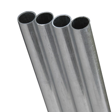 K&S 7/32 in. D X 3 ft. L Round Aluminum Tube
