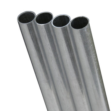 K&S 1/4 in. D X 3 ft. L Round Aluminum Tube