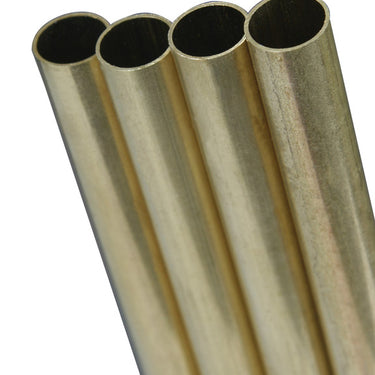 K&S 9/32 in. D X 36 in. L Round Brass Tube 1 pk