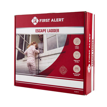 First Alert 14 ft. H Steel Fire Escape Ladder 375 lb. cap.