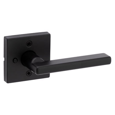 Kwikset Halifax Matte Black Privacy Lever