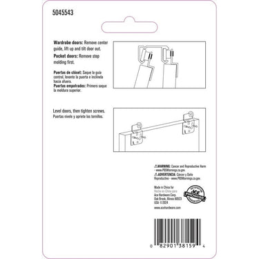 Ace 7/8 in. D X 1.38 in. L Nylon/Steel Roller Assembly 2 pk