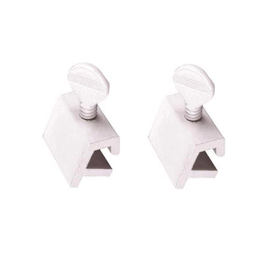 Ace White Aluminum Sliding Window Lock 2 pk