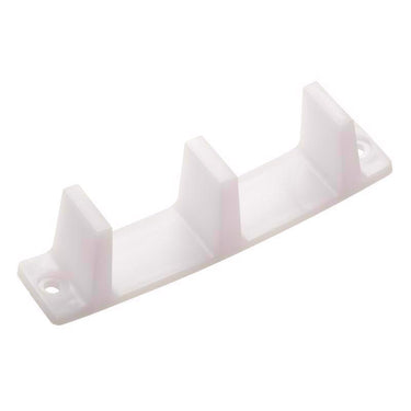 Ace White Plastic Door Guide 2 pc