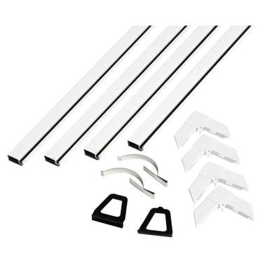 Phifer Wire Gloss White Aluminum 5/16 in. W X 60 in. L Screen Frame Kit 1 pk