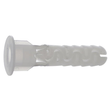 HILLMAN Caiman 5/16 in. D X 1-5/8 in. L Nylon Round Head Screw and Anchor 4 pk