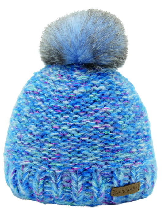 SCREAMER KIDS MILANO BEANIE CANDY BLUE