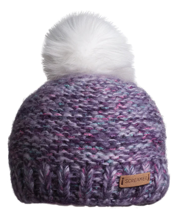 SCREAMER KIDS MILANO BEANIE PURPLE