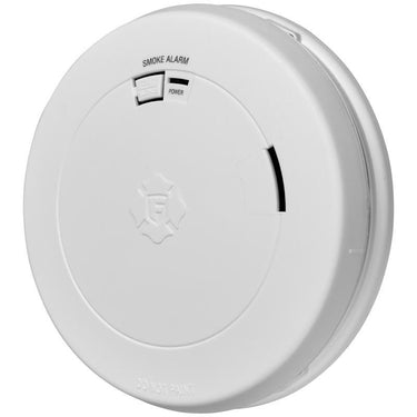First Alert 10 Year Slim Battery-Powered Photoelectric Smoke Detector 1 pk