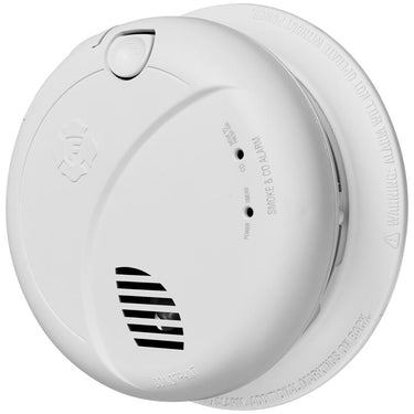 BRK Voice and Location Hard-Wired w/Battery Back-up Photoelectric Smoke Detector 1 pk