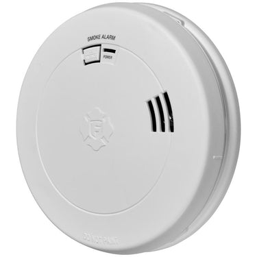 First Alert 10 Year Voice and Location Battery-Powered Photoelectric Smoke Detector 1 pk