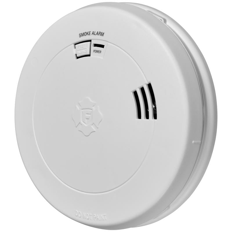 Load image into Gallery viewer, First Alert 10 Year Voice and Location Battery-Powered Photoelectric Smoke Detector 1 pk
