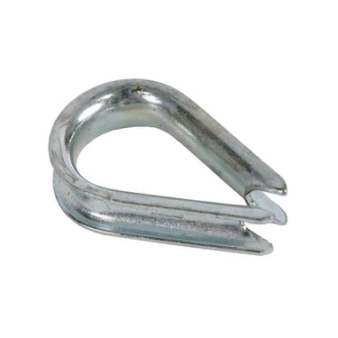 Koch Industries Zinc-Plated Steel 5/16 in. D Wire Rope Thimble