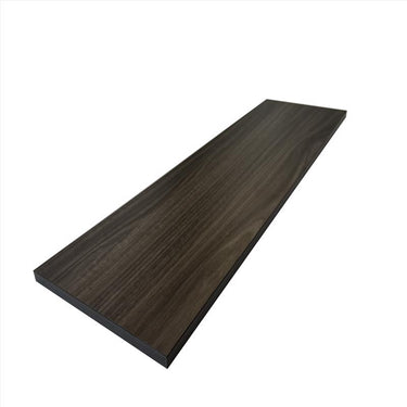NB 0.63 in. H X 11.8 in. W X 47.6 in. D Espresso Wood Shelf Board
