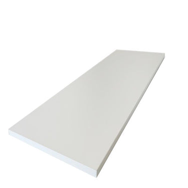 ATC 0.63 in. H X 10 in. W X 47.6 in. D White Wood Shelf Board