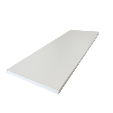 ATC 0.63 in. H X 11.8 in. W X 36 in. D White Wood Shelf Board