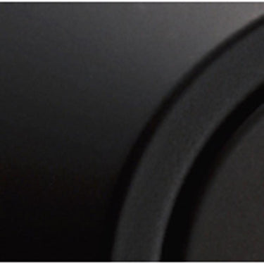 Ace Ball Knob Matte Black Deadbolt and Entry Door Knob KW1 1-3/4 in.