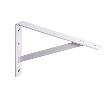 Knape & Vogt White Steel Bracket N/A Ga. 12 in. L 600 lb