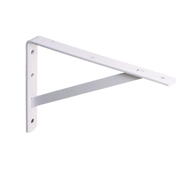 Knape & Vogt White Steel Bracket N/A Ga. 20 in. L 600 lb