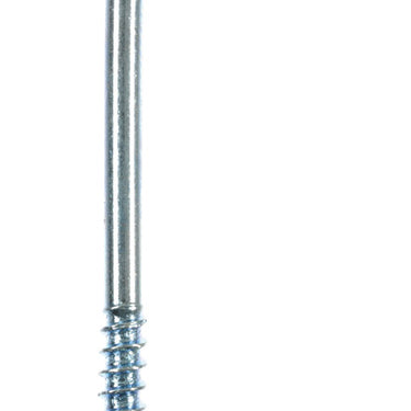Ace Small Zinc-Plated Silver Steel 1.8125 in. L Square Bend Screw Hook 15 lb 6 pk