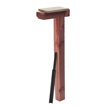 Architectural Mailboxes 43.3 in. Natural Red Aromatic Cedar Mailbox Post