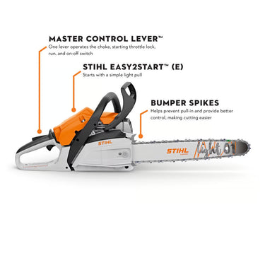 STIHL MS 172 C-E 16 in. Light 01 Bar 31.8 cc Gas Chainsaw (Bare Tool) (In-Store Pickup Only)