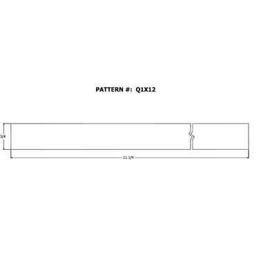 Alexandria Moulding 1 in. X 12 in. W X 8 ft. L Pine Board #2/BTR Premium Grade