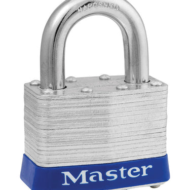 Master Lock 1-1/2 in. H X 2 in. W Steel 4-Pin Cylinder Exterior Padlock